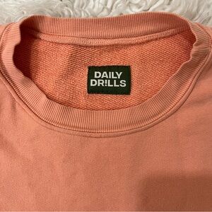 Daily Drills Unisex Oversized Crewneck